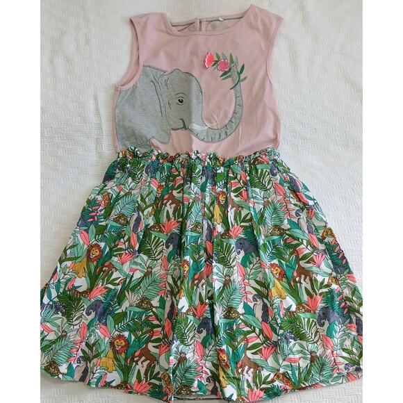 Mini‎ Boden Elephant Dress 11-12 Yrs - Picture 2 of 8